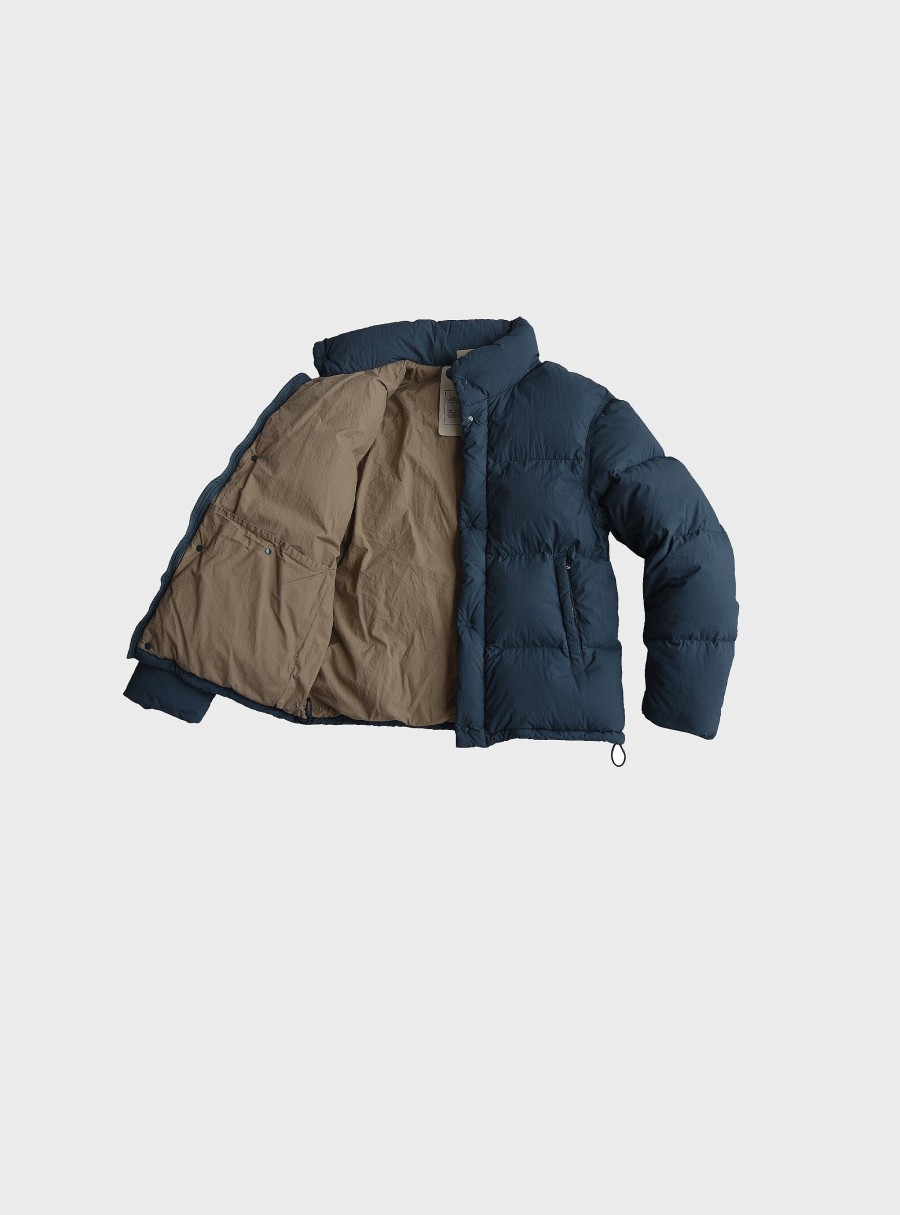 Clothing TEN C | Summit Down Jacket Blue Avio