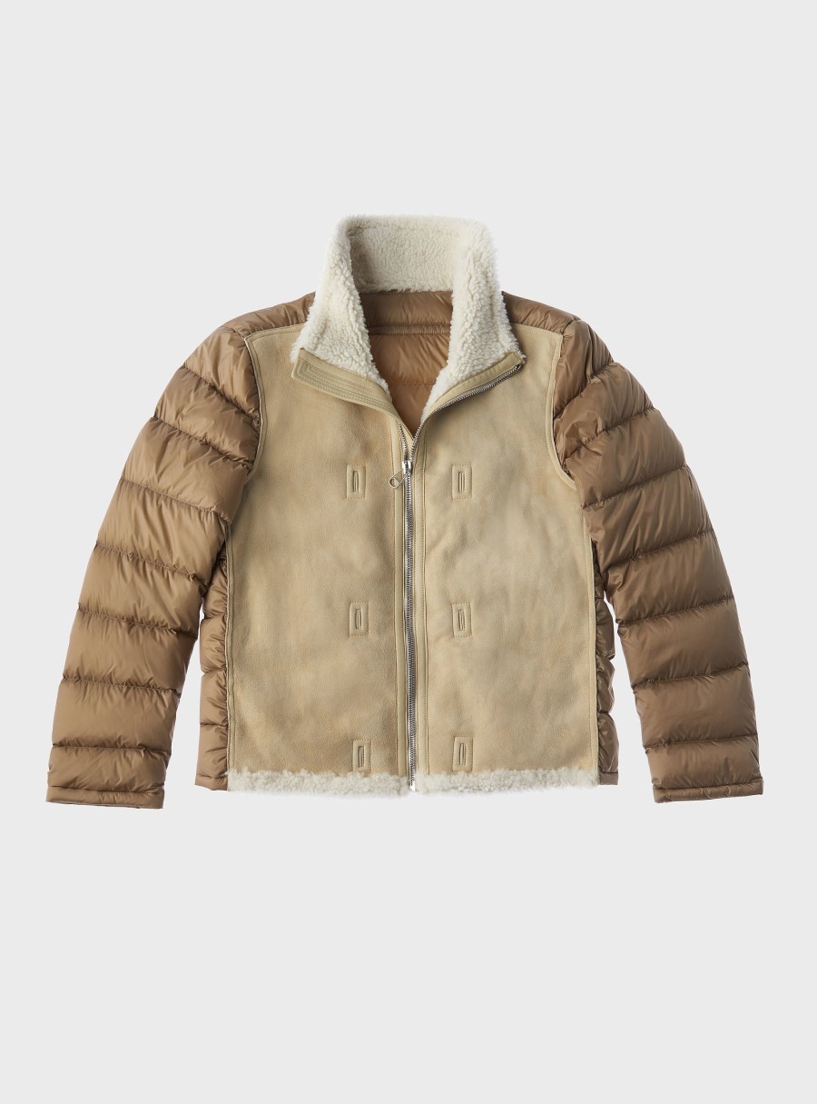 Clothing TEN C | Shearling Liner Light Kaki