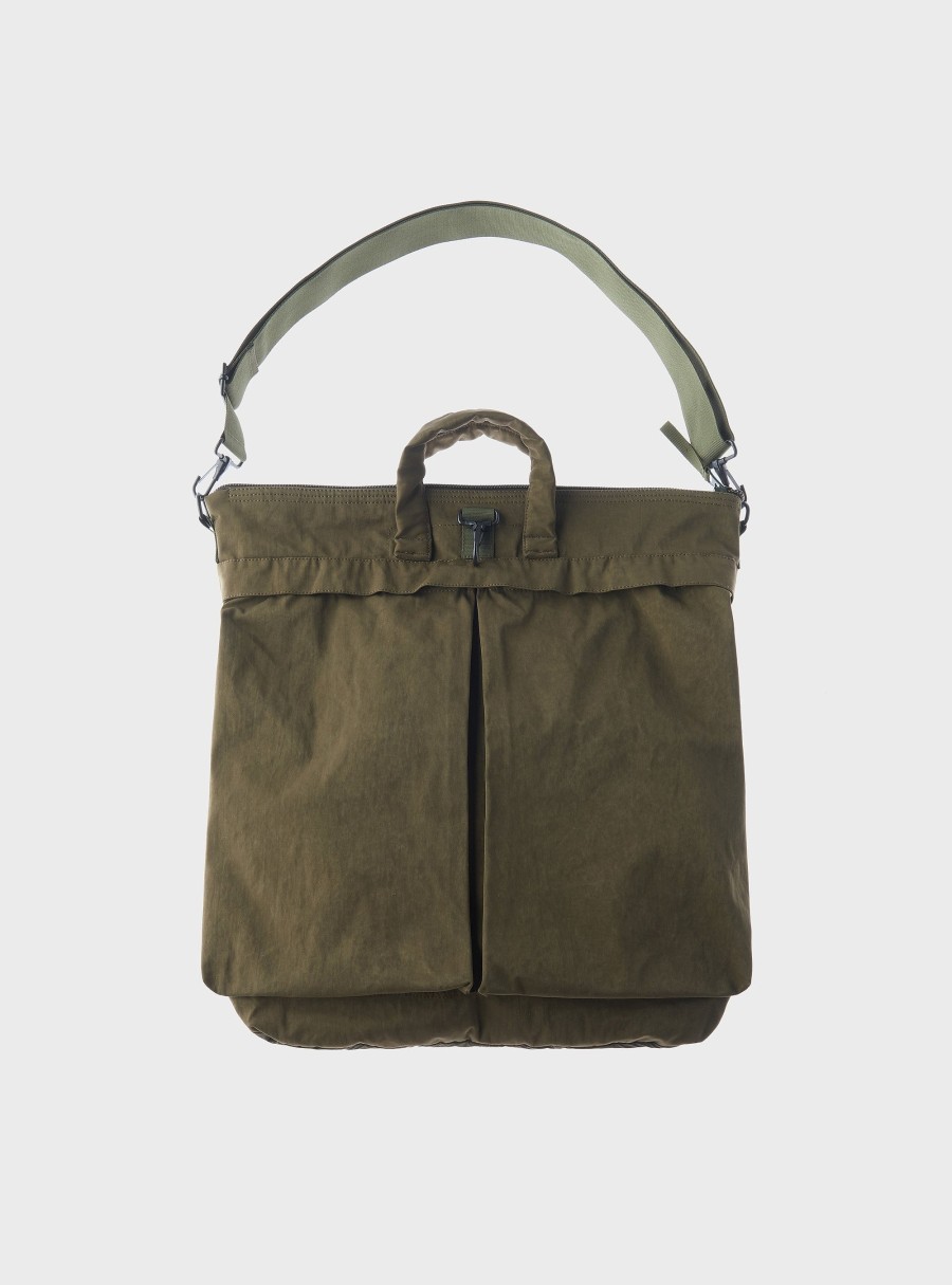 Accessories TEN C | Helmet Bag Dark Green