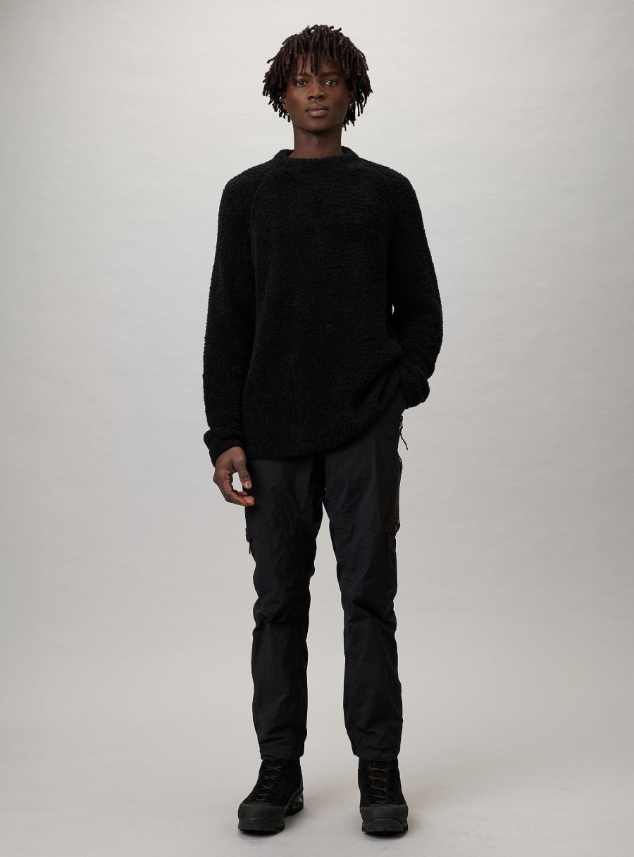 Clothing TEN C | Boucle Wool Sweater Black