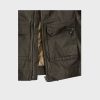 Clothing TEN C | Aviator Jacket Green Lizard