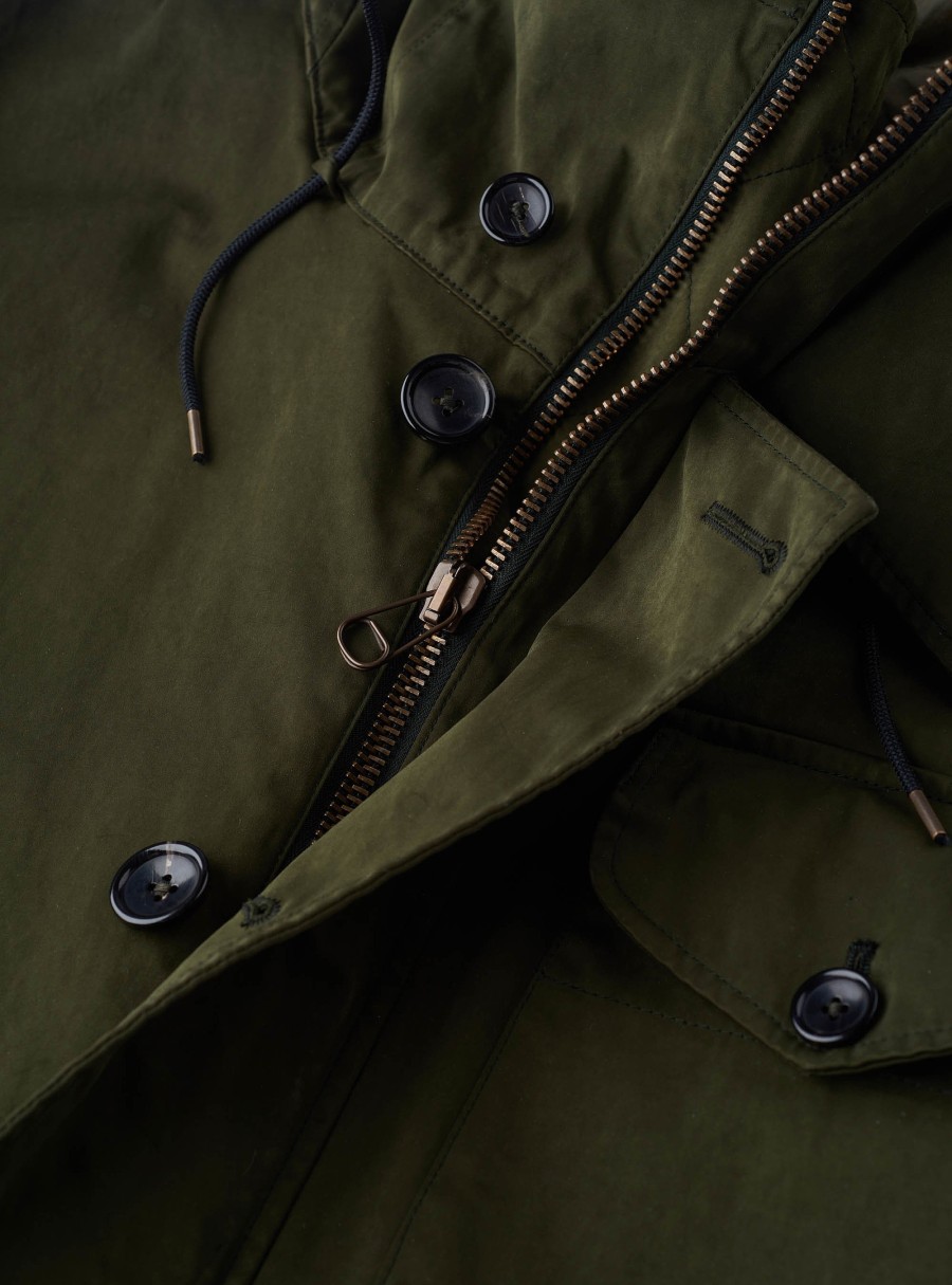 Clothing TEN C | Navy Parka