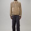 Clothing TEN C | Short Combo Bonded Parka Pale Taupe