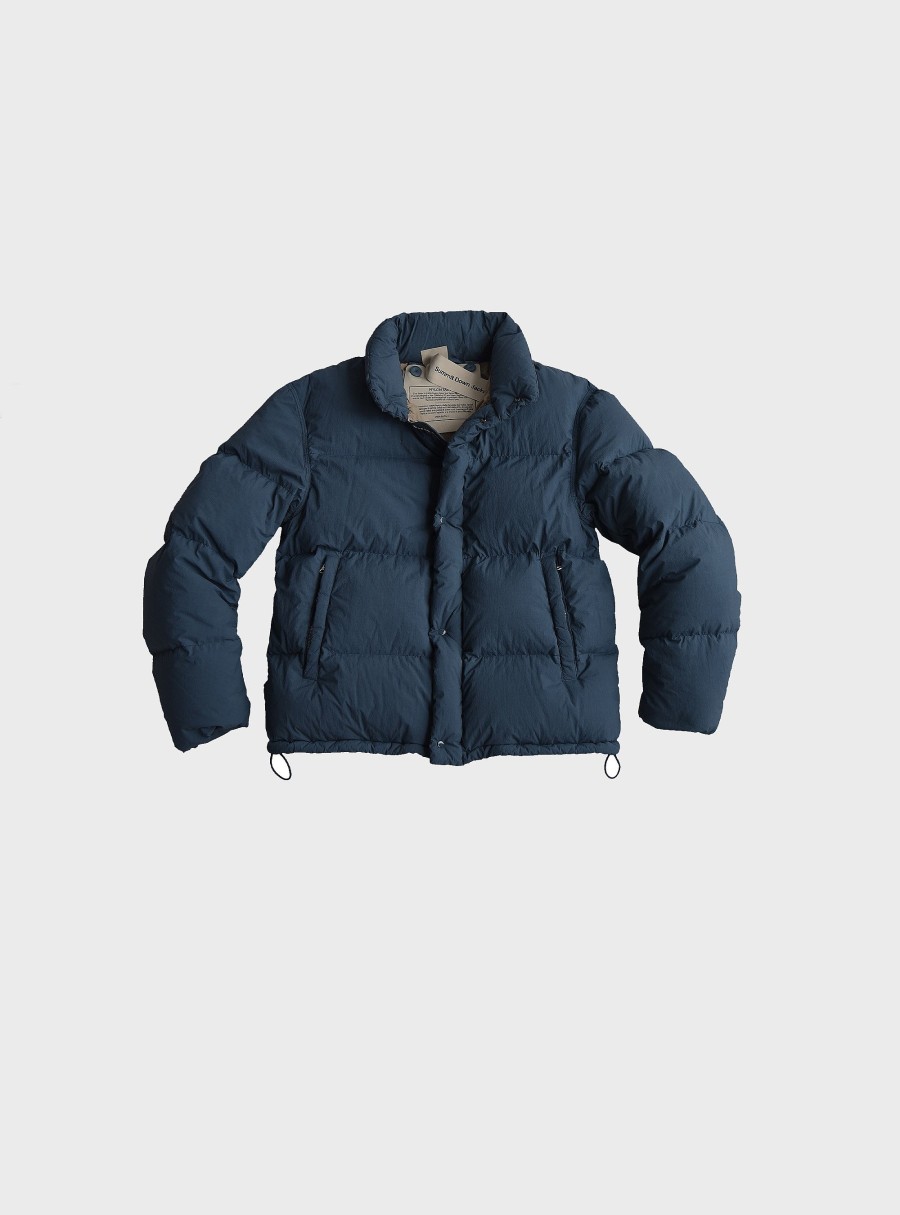 Clothing TEN C | Summit Down Jacket Blue Avio