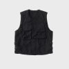 Clothing TEN C | Mid Layer Vest Black