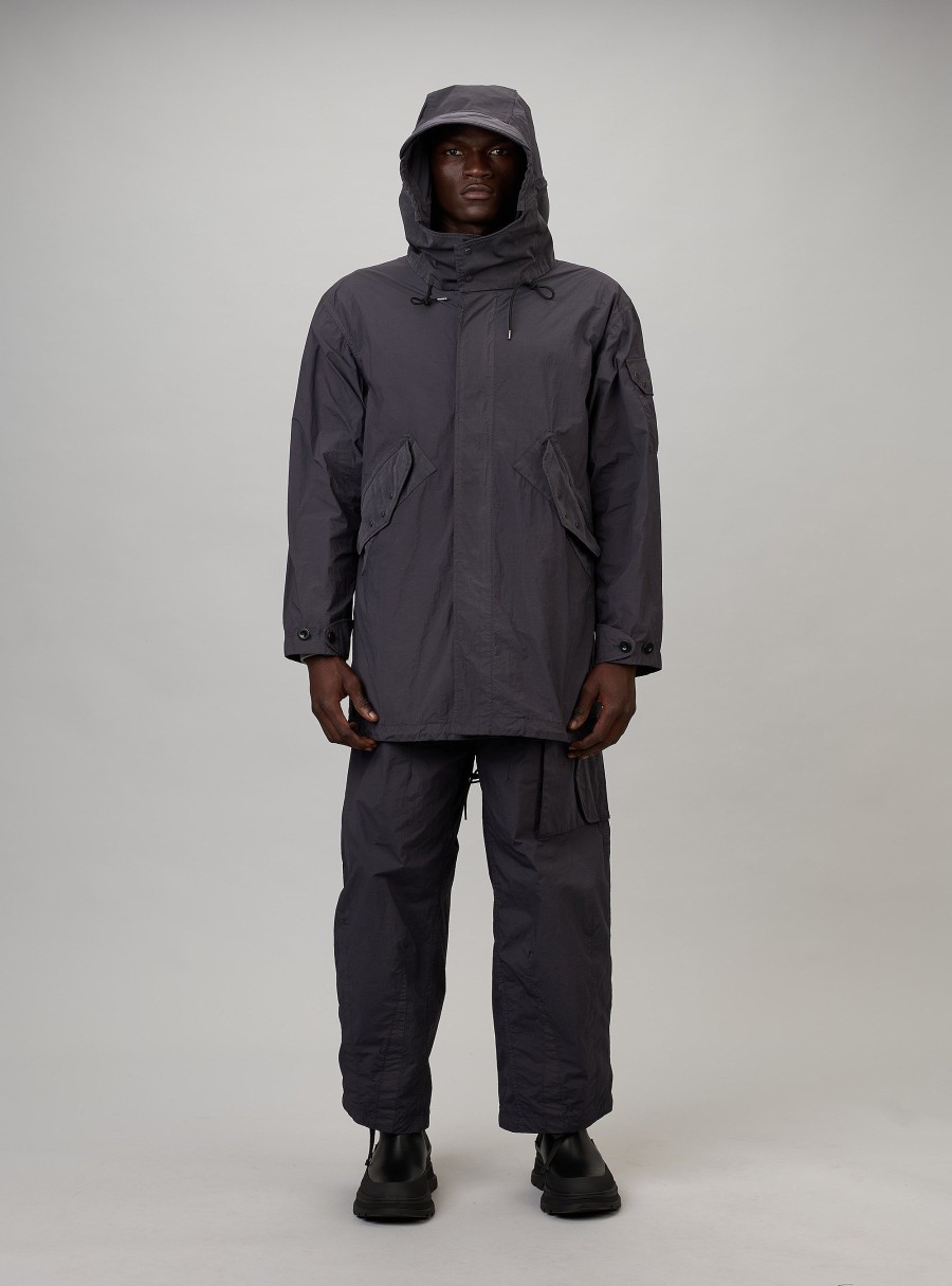 Clothing TEN C | Parka Mid Layer Grey Smog