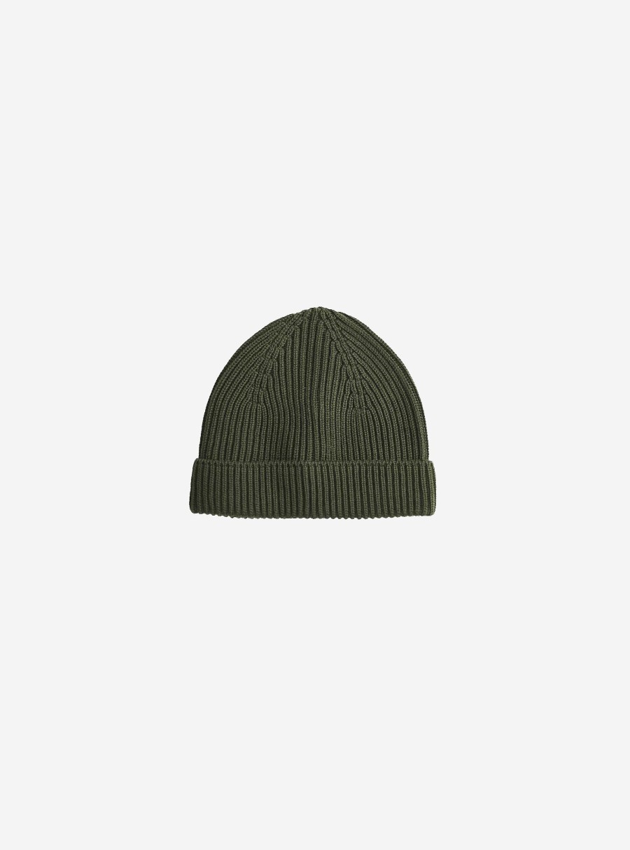 Accessories TEN C | Ribbed Merino Beanie