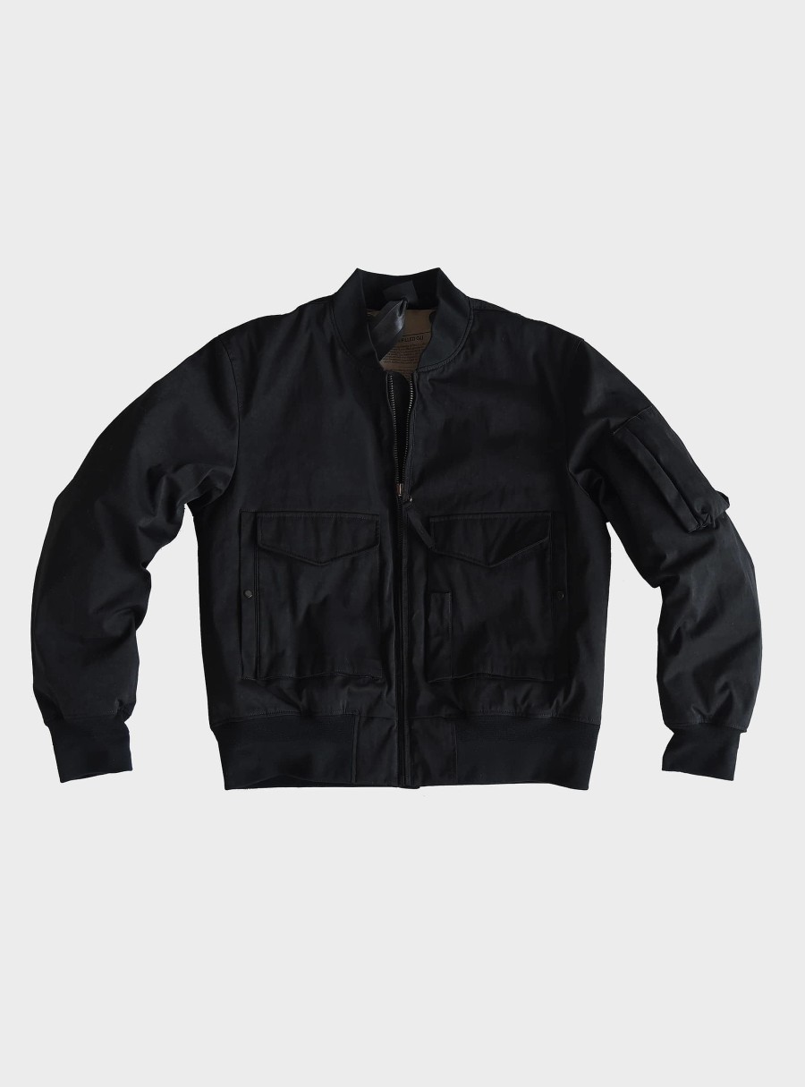 Clothing TEN C | Pilot Jacket Black