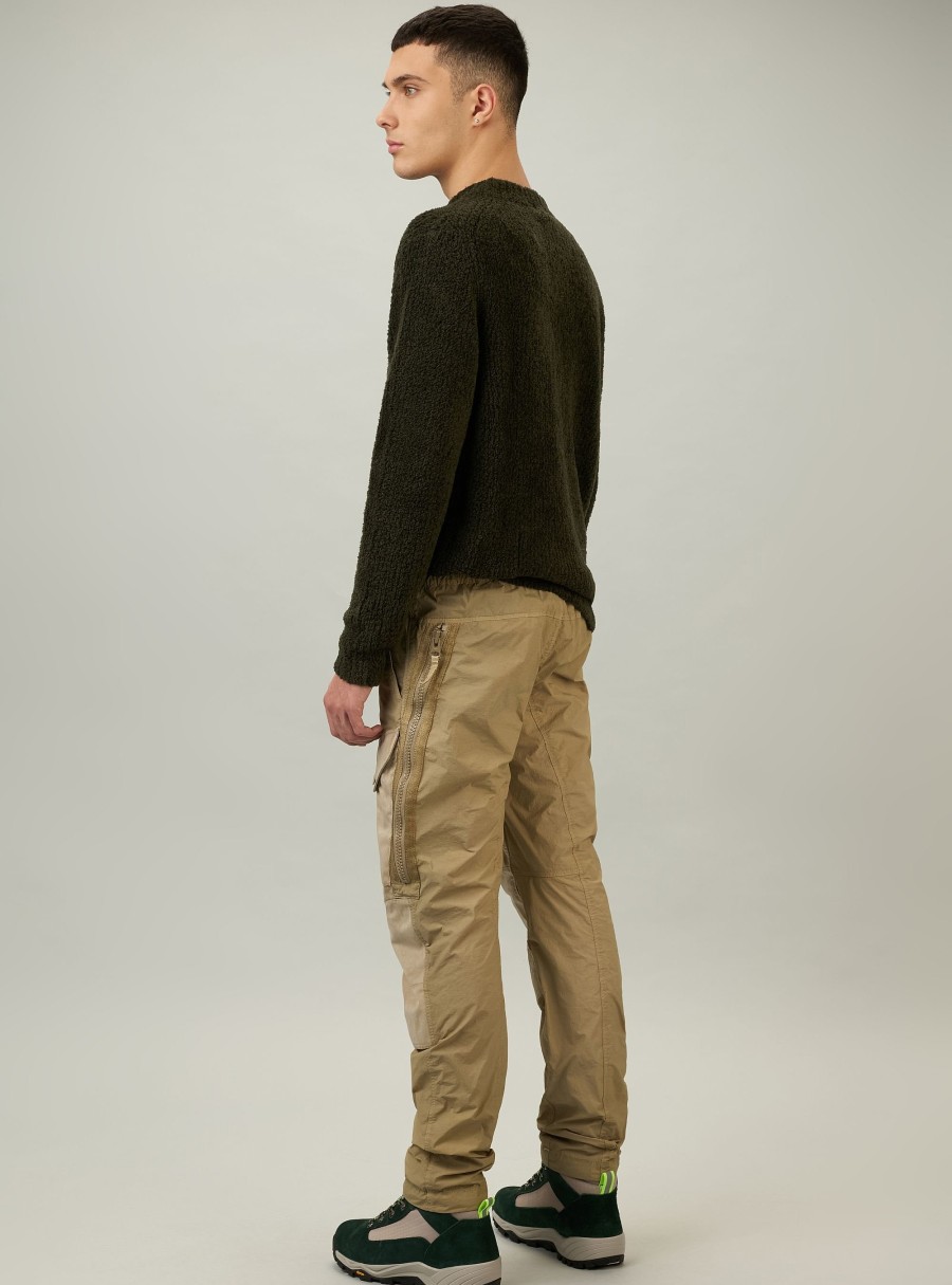 Clothing TEN C | Garment Dyed Nylon Tactel Trousers