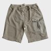 Clothing TEN C | Garment Dyed Fleece Shorts Pale Taupe