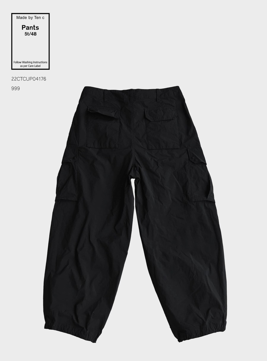 Clothing TEN C | Parachute Trousers Black